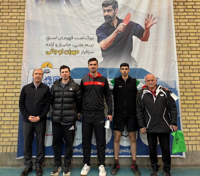 ترکیب تیم ملی پینگپنگ مردان ایران در مسابقات قهرمانی جهان ترکیب تیم ملی پینگپنگ مردان ایران در مسابقات قهرمانی جهان