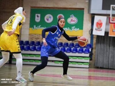 شکست گروه بهمن برابر آکادمی سحر در هفته هفدهم لیگ برتر بسکتبال زنان