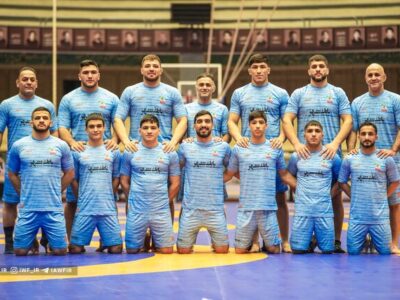 ۶ مدال برای تیم کشتی آزاد ایران
