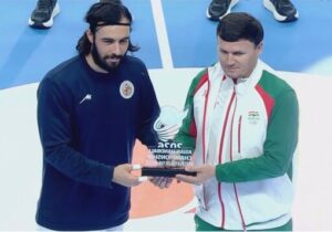 نوروزی‌نژاد بهترین بازیکن هندبال