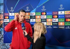 واکنش فان‌دایک به برد لیورپول در لیگ قهرمانان