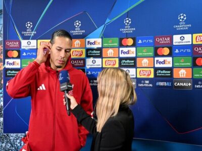 واکنش فان‌دایک به برد لیورپول در لیگ قهرمانان