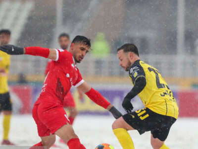 پرسپولیس برفی بهتر از پرسپولیس آفتابی!