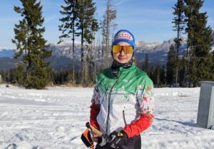 تمرین دخترالمپیکی در دمای ۲۷- درجه