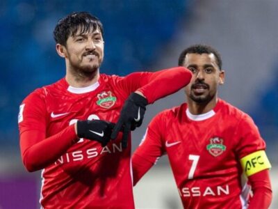 سردار آزمون دومین بازیکن گران قیمت لیگ امارات