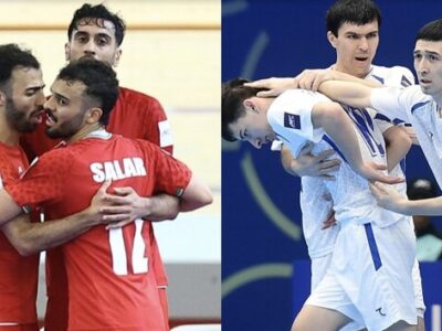 دیوار پابرجای فوتسال ایران مقابل ازبکستان