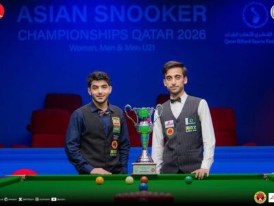 مدال نقره نماینده اسنوکر ایران در قهرمانی آسیا