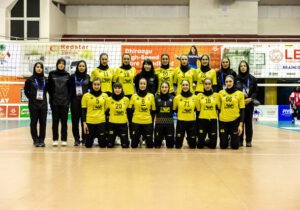 قهرمانی دختران والیبال سپاهان در کاوا