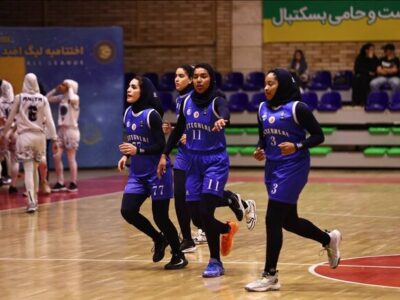 استقلال فاتح اولین دیدار فینال لیگ برتر بسکتبال زنان
