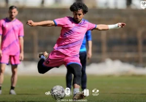 خیبر گلزنی به پرسپولیس را تمرین کرد