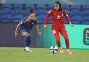 باخت زنان فوتبال ایران مقابل فیلیپین