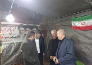 تاج، معاون وزیر و مدیران عامل استقلال و پرسپولیس در موکب سازمان لیگ