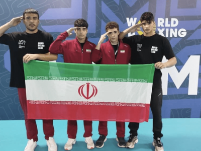 قهرمان بوکس مدالش را تقدیم شهدای وطن کرد