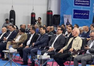 افتتاح خانه کاراته با حضور وزیر ورزش