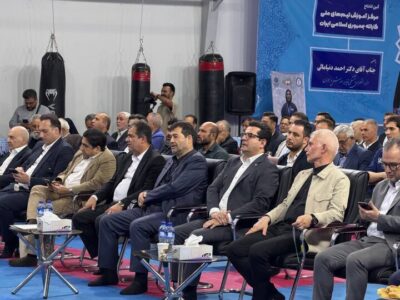 افتتاح خانه کاراته با حضور وزیر ورزش