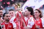 جشن قهرمانی آرسنال در لیگ برتر انگلیس