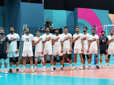 والیبال ایران در آزمون سخت بلگراد