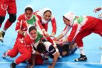 تیم ملی کبدی بانوان به راحتی تا فینال بازیهای آسیایی خواهد رفت