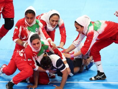 تیم ملی کبدی بانوان به راحتی تا فینال بازی‌های آسیایی خواهد رفت