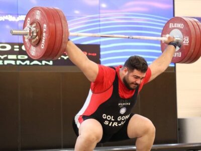 تکرار مصدومیت برخواه در لیگ وزنه برداری