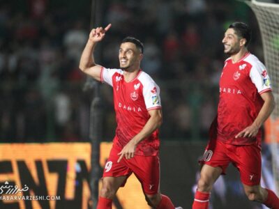 پرسپولیس ۳ – ملوان ۰/ استقبال شیرین سرخها از دربی