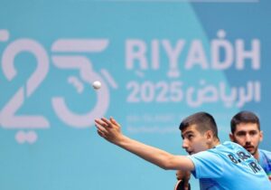 برنز تاریخی به پینگپنگباز ایران رسید