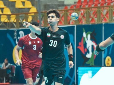 دومین برد هندبالیستهای نوجوانان ایران در قهرمانی آسیا