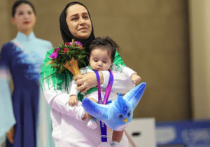 ملکه تپانچه ایران در ویترین جهانی قرار گرفت