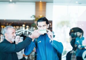 تغییر رشته از فوتبال به شنا و دوومیدانی