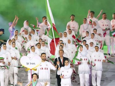چرا رژه کاروان ایران در ناگویا خلوت بود